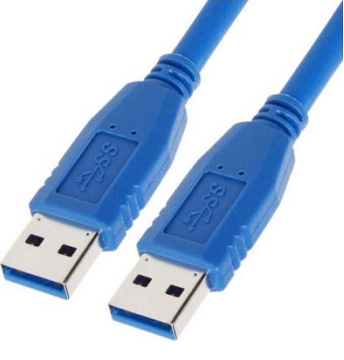 Astrotek USB 3.0 Cable 1m - Type A Male to Type A Male Blue Colour Astrotek USB 3.0 Cable 1m - Type A Male to Type A Male Blue Colour